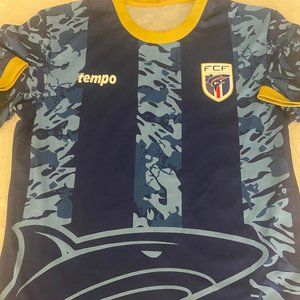 Tempo brand AFRICA CAPE VERDE National team Men's JERSEY Sz L or 2XL  New w tags